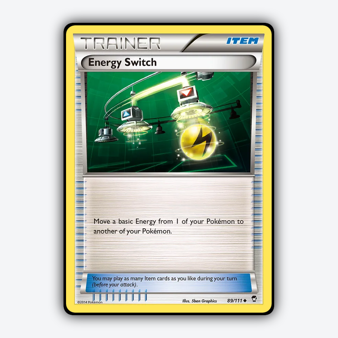Energy Switch 089/111 - Furious Fists Set - Card Rug