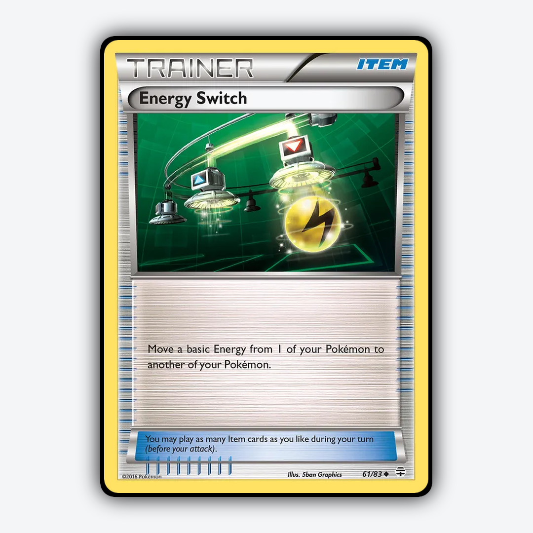 Energy Switch 061/83 - Generations Set - Card Rug