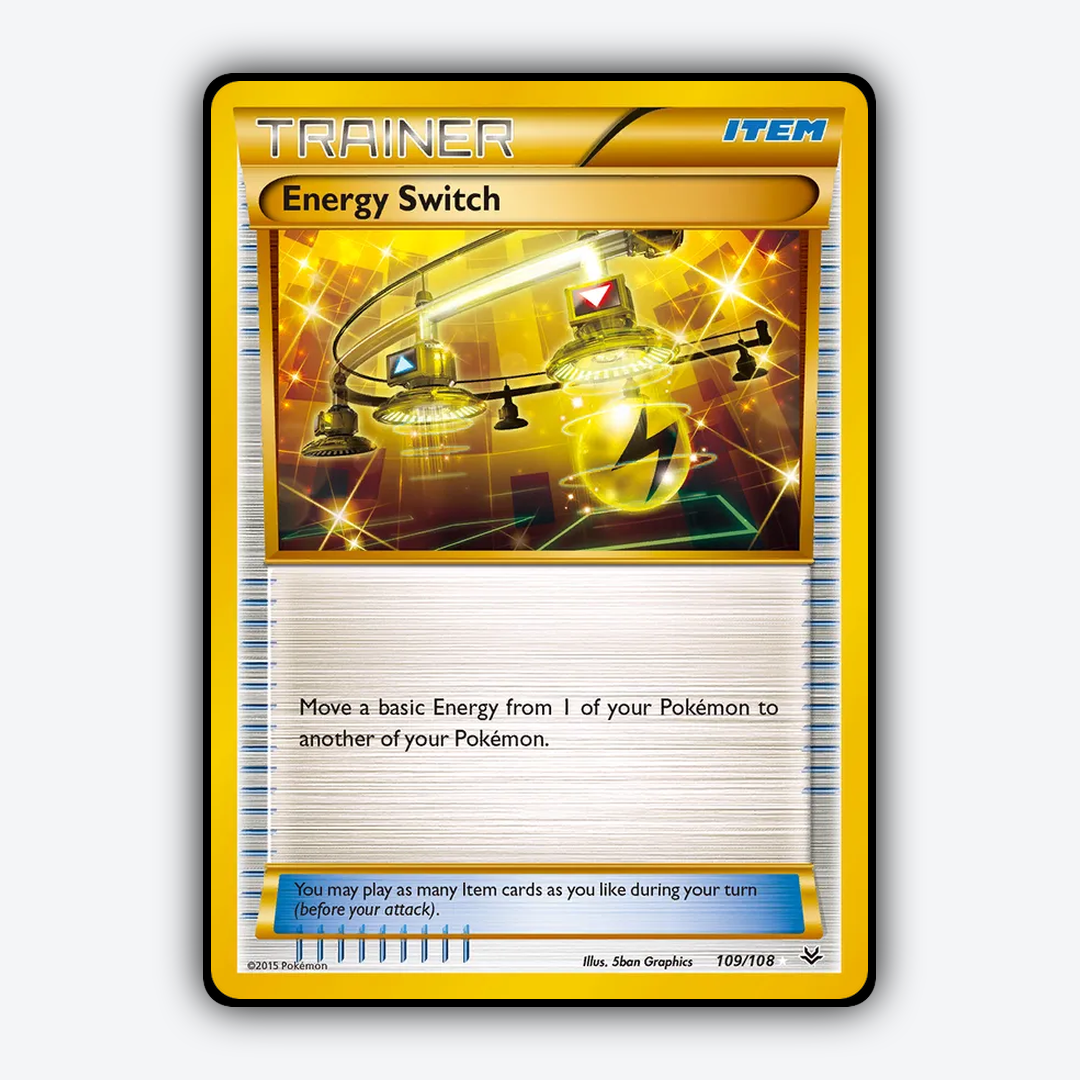 Energy Switch 109/108 - Roaring Skies Set - Card Rug