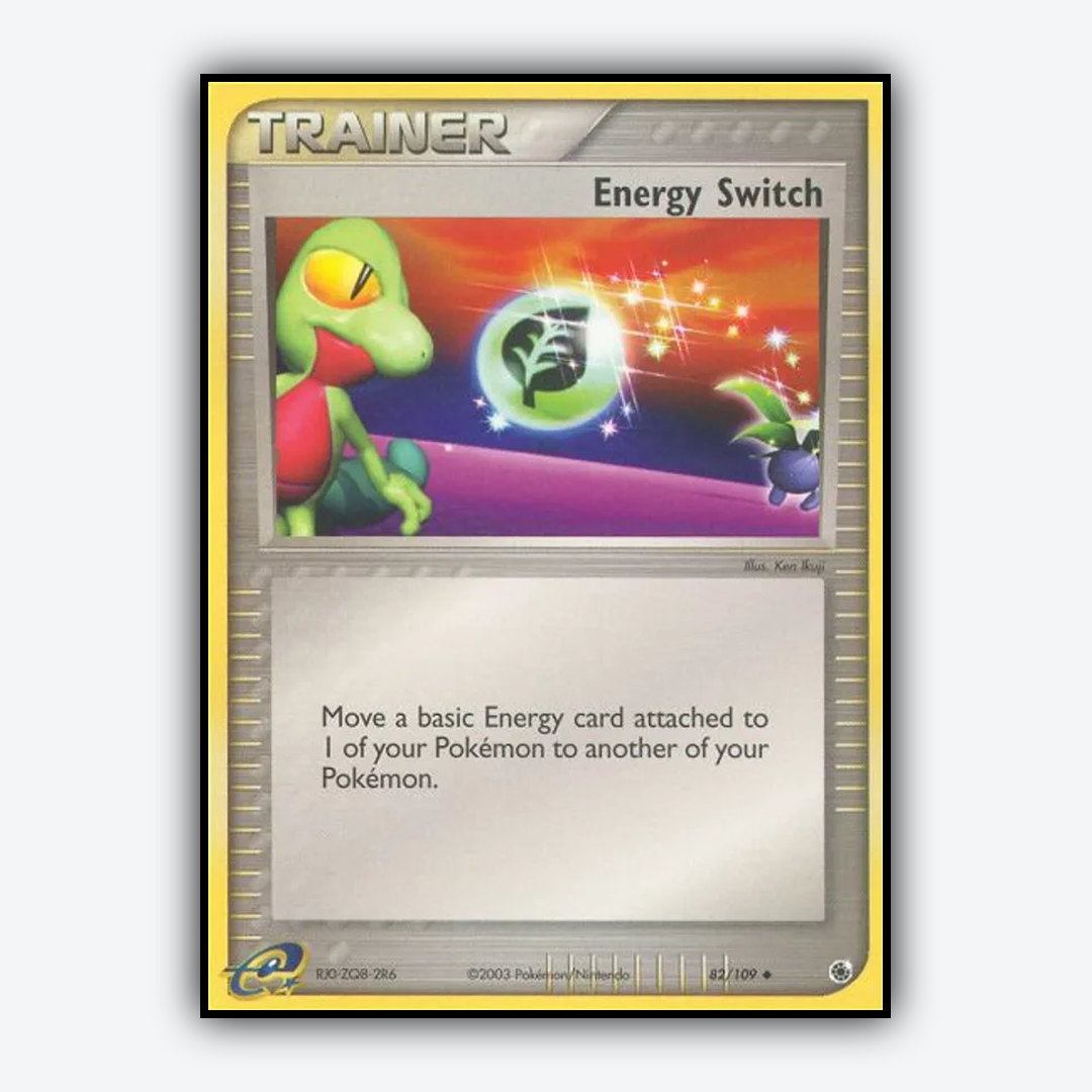 Energy Switch 082/109 - Ruby & Sapphire Set - Card Rug