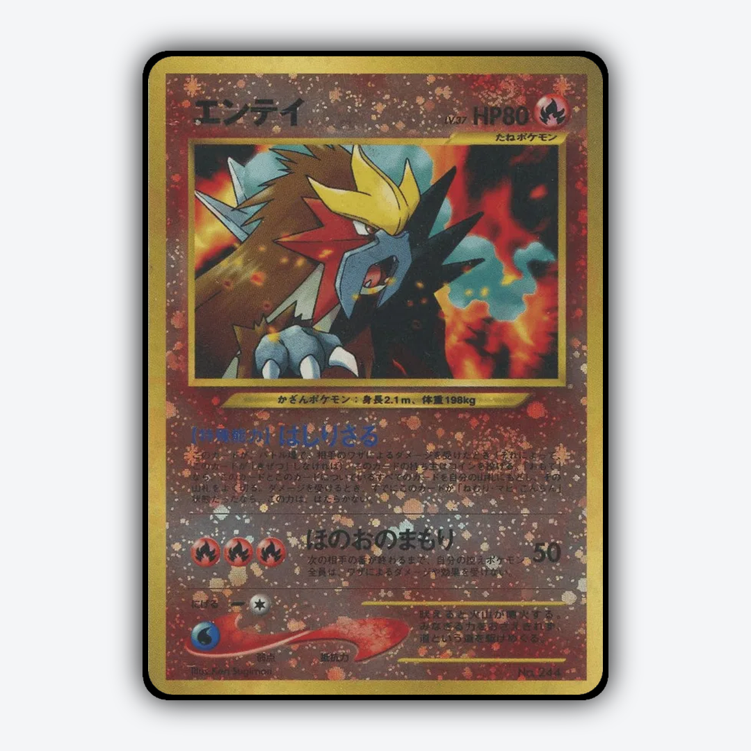 Entei 009 - Neo Premium File 2 Set - Card Rug (JP)