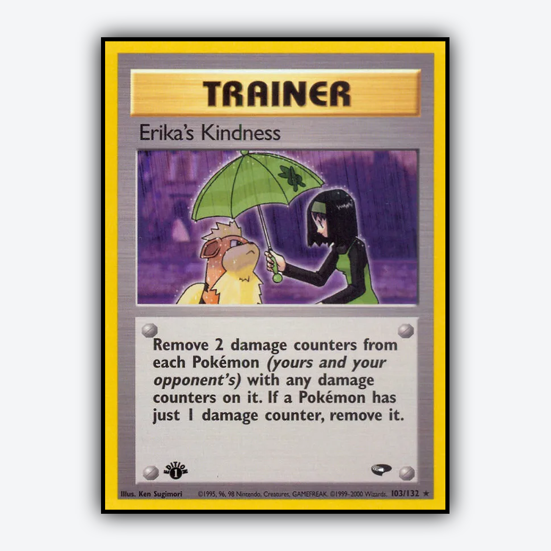 Erika's Kindness 103/132 - Gym Challenge Set - Card Rug