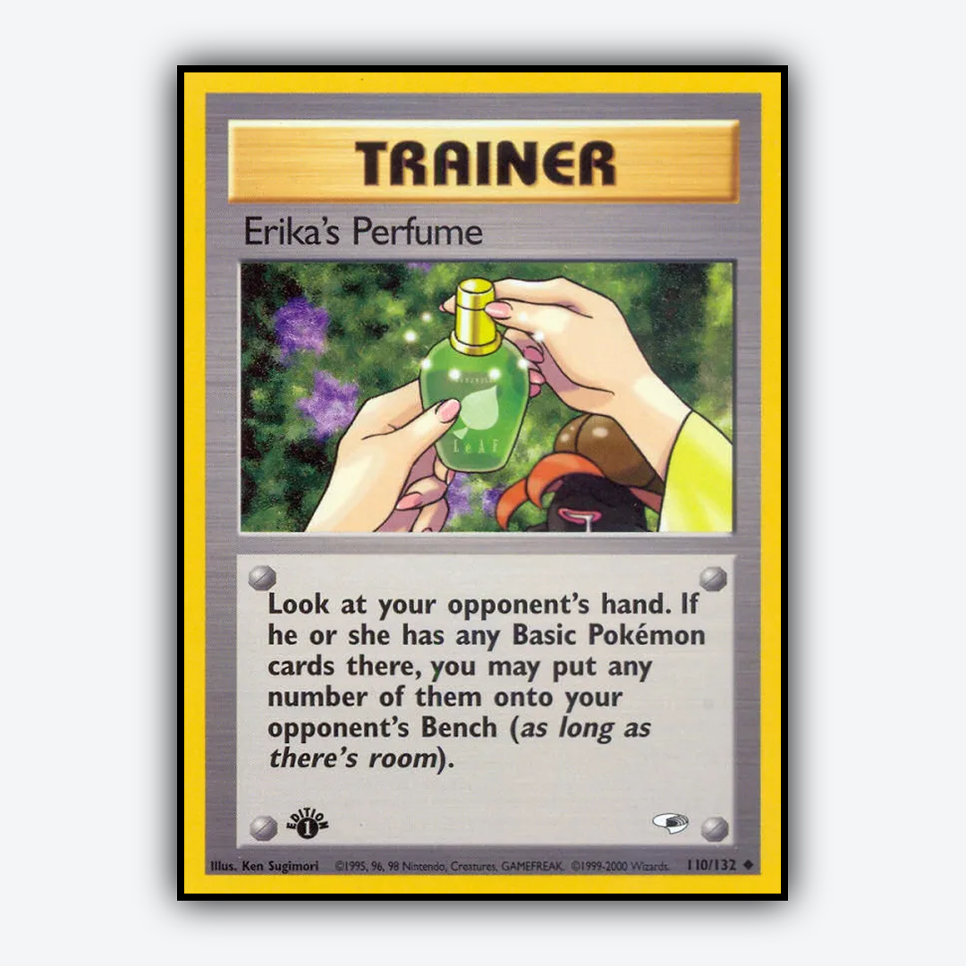 Erika's Perfume 110/132 - Gym Heroes Set - Card Rug