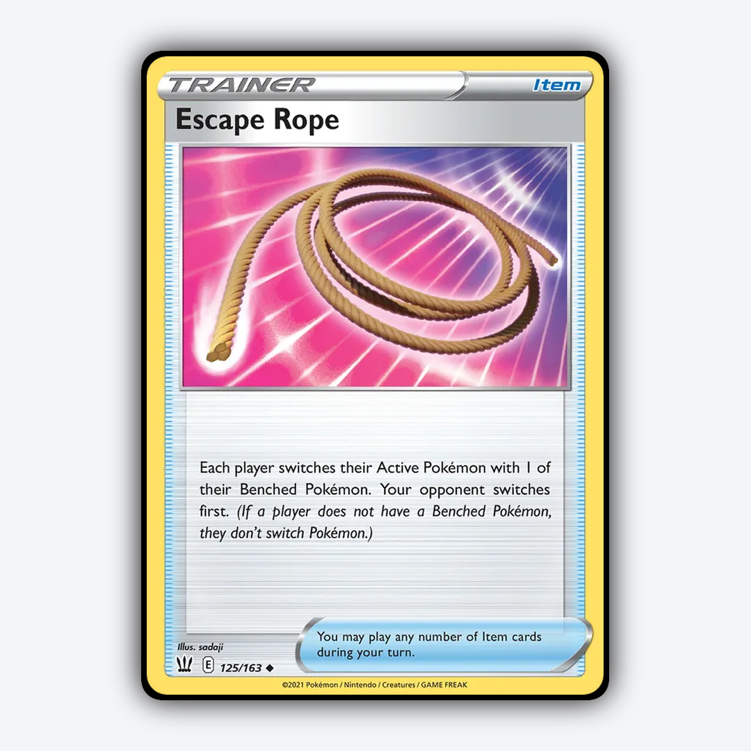 Escape Rope 125/163 - Battle Styles Set - Card Rug