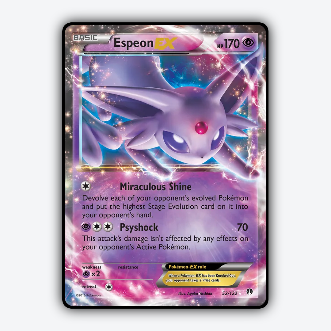 Espeon-EX 052/122 - BREAKpoint Set - Card Rug