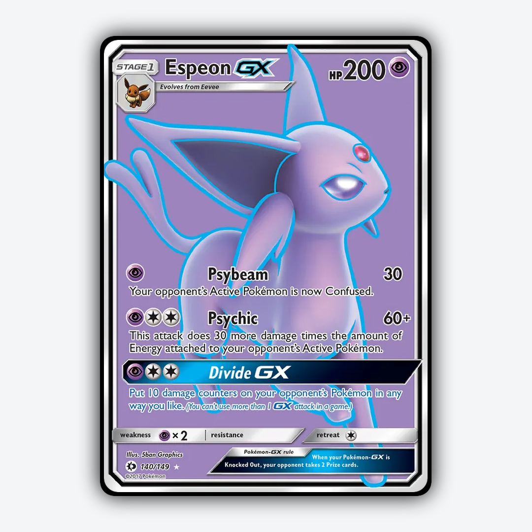 Espeon-GX 140/149 - Sun & Moon Set - Card Rug