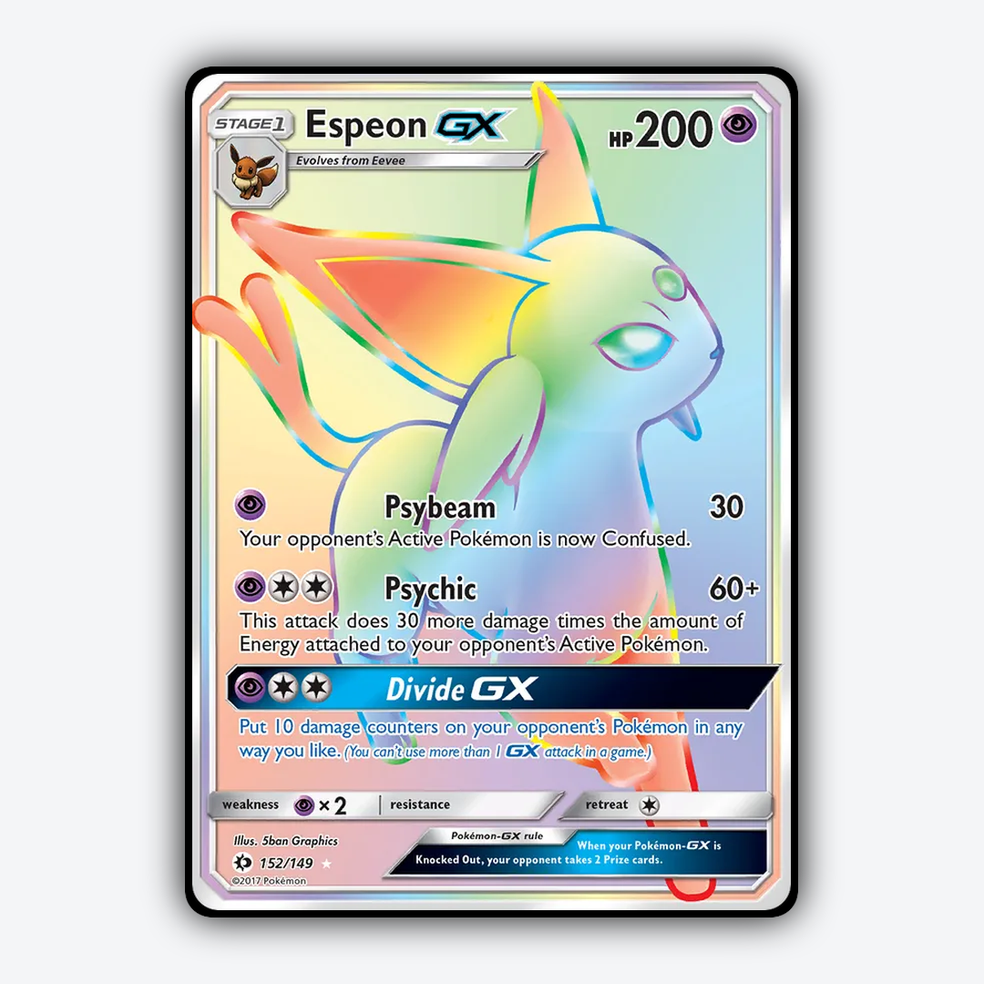 Espeon-GX 152/149 - Sun & Moon Set - Card Rug