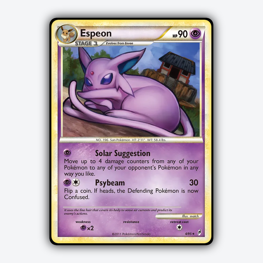Espeon 004/95 - Call of Legends Set - Card Rug