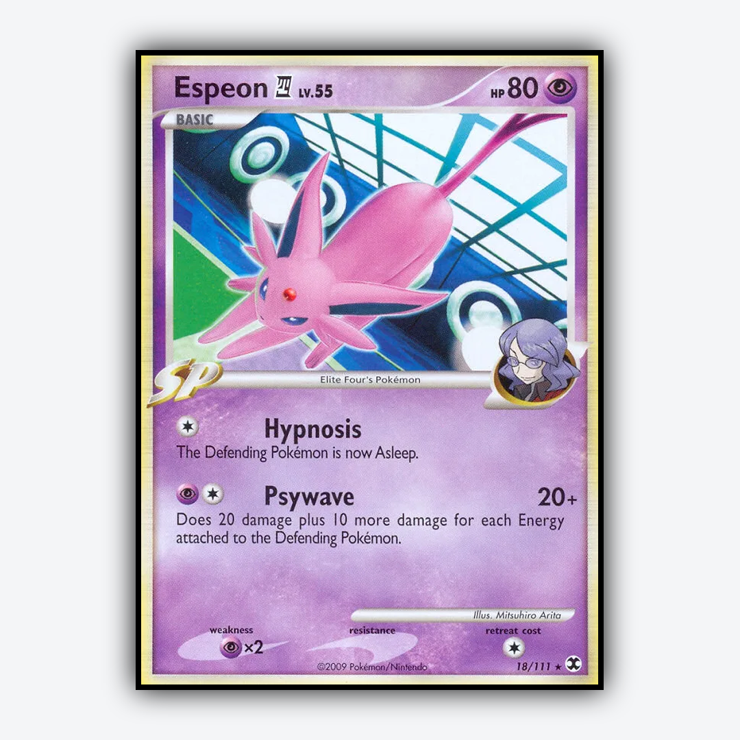 Espeon E4 018/111 - Rising Rivals Set - Card Rug