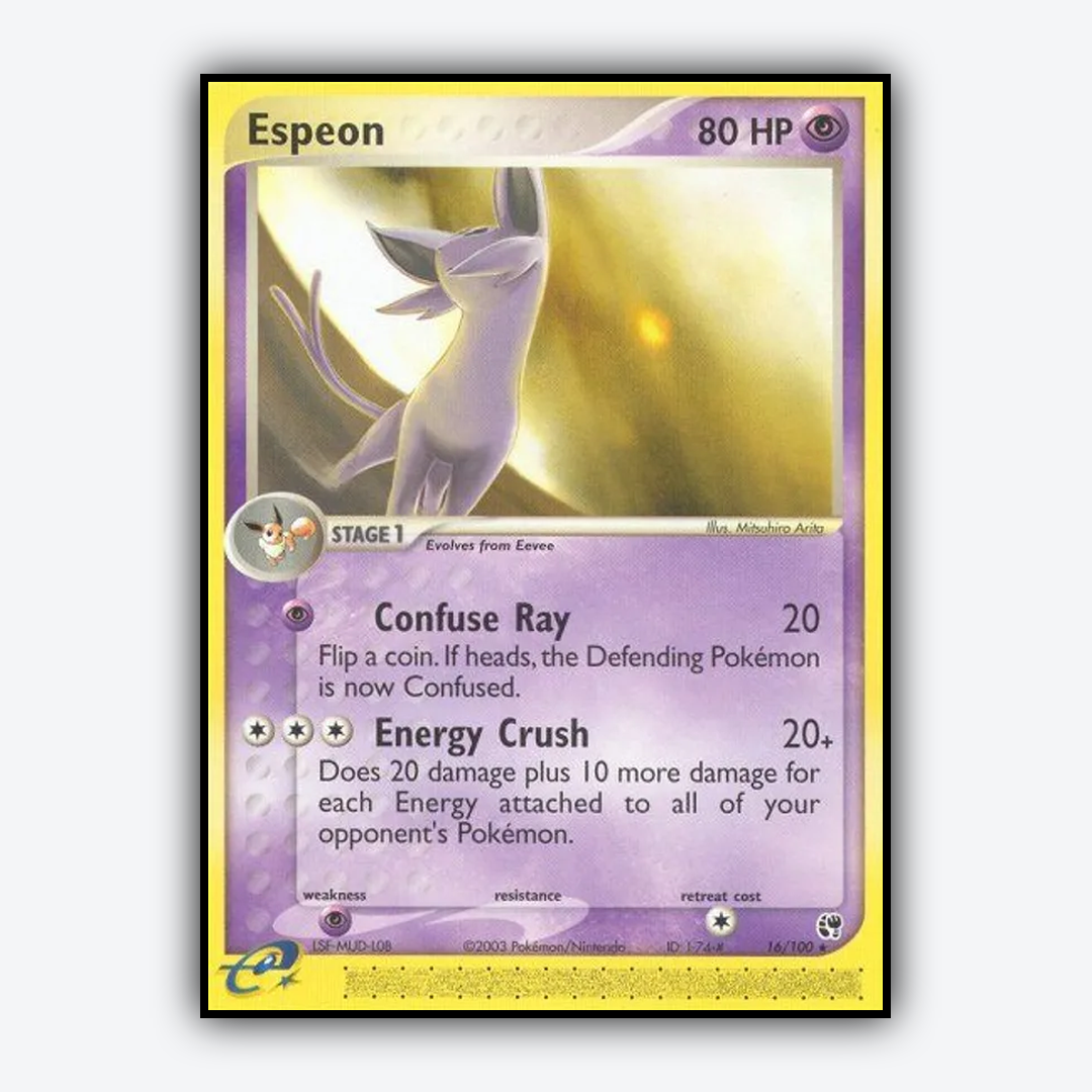 Espeon 016/100 - Sandstorm Set - Card Rug