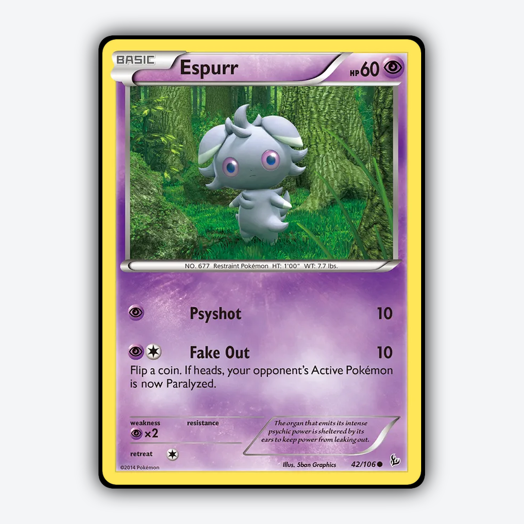 Espurr 042/106 - Flashfire Set - Card Rug