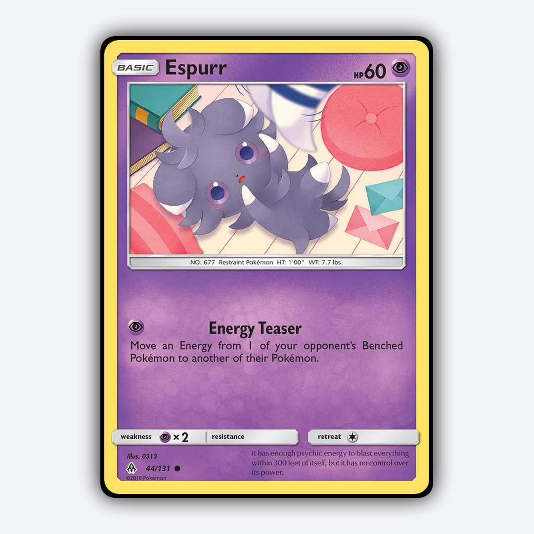 Espurr 044/131 - Forbidden Light Set - Card Rug