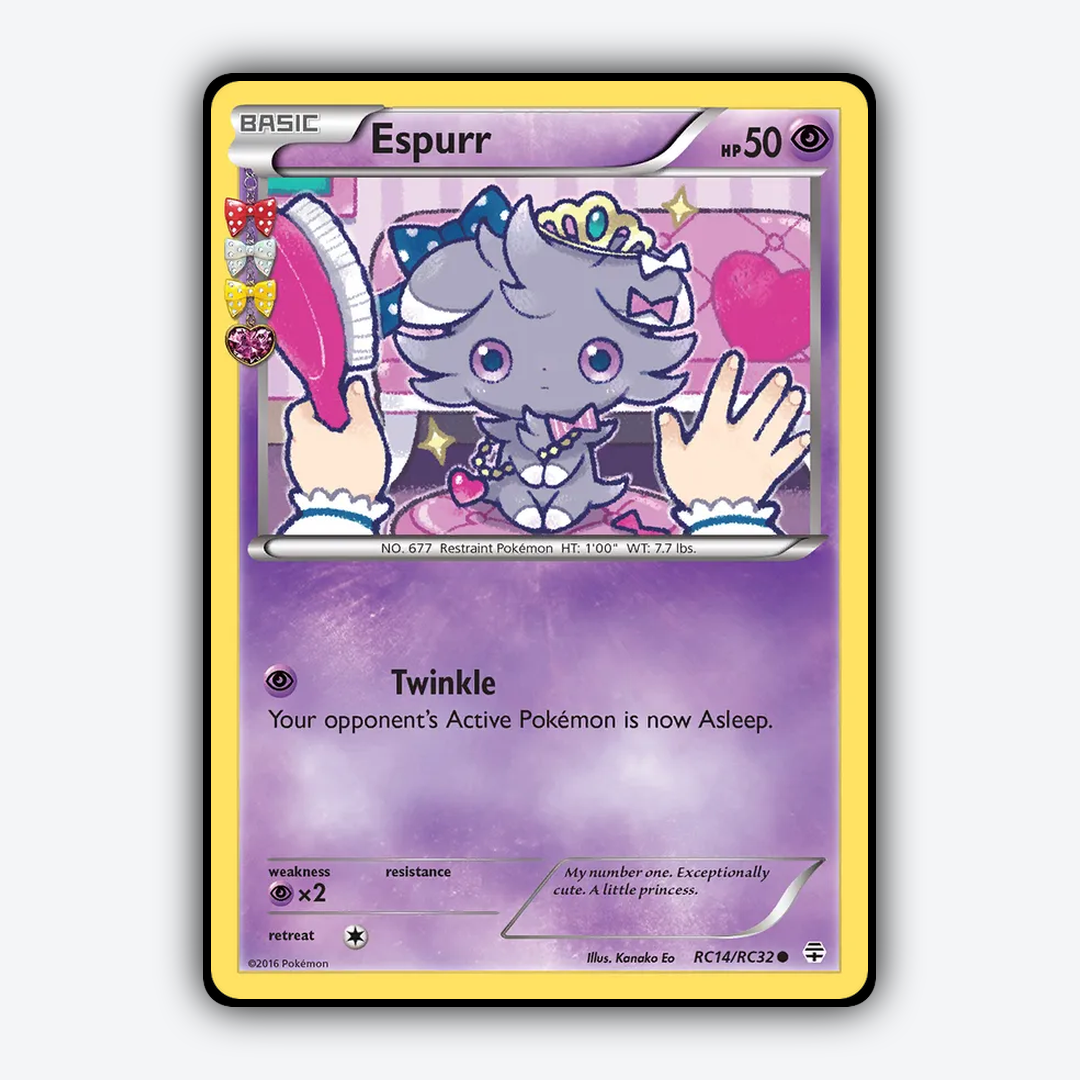 Espurr RC014 - Generations Set - Card Rug