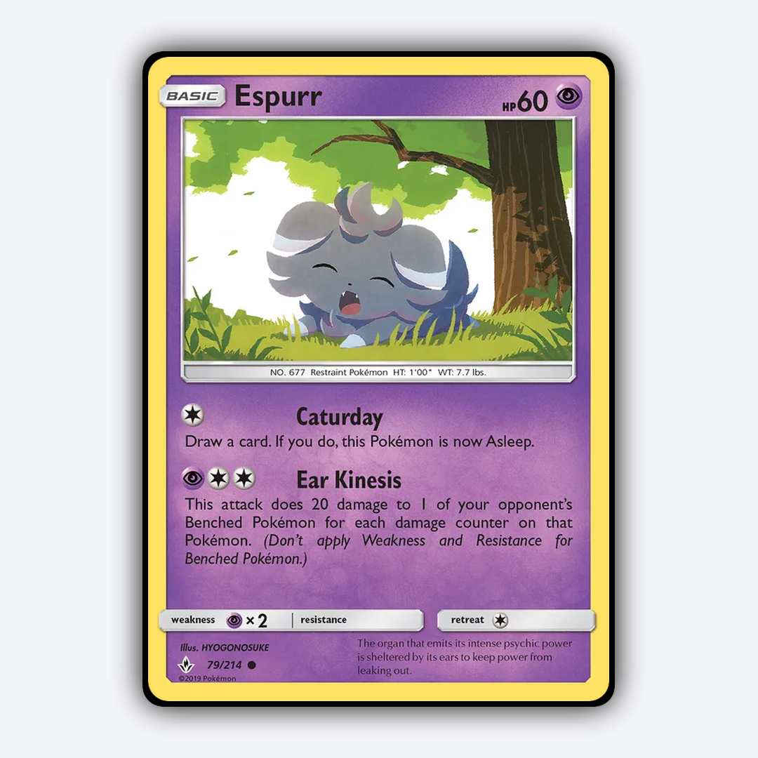 Espurr 079/214 - Unbroken Bonds Set - Card Rug