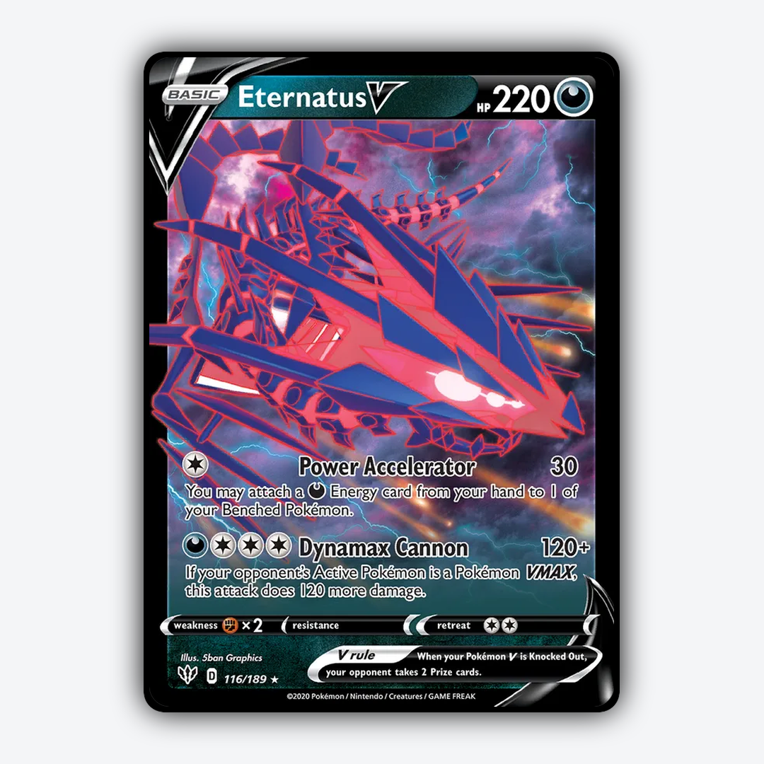 Eternatus V 116/189 - Darkness Ablaze Set - Card Rug