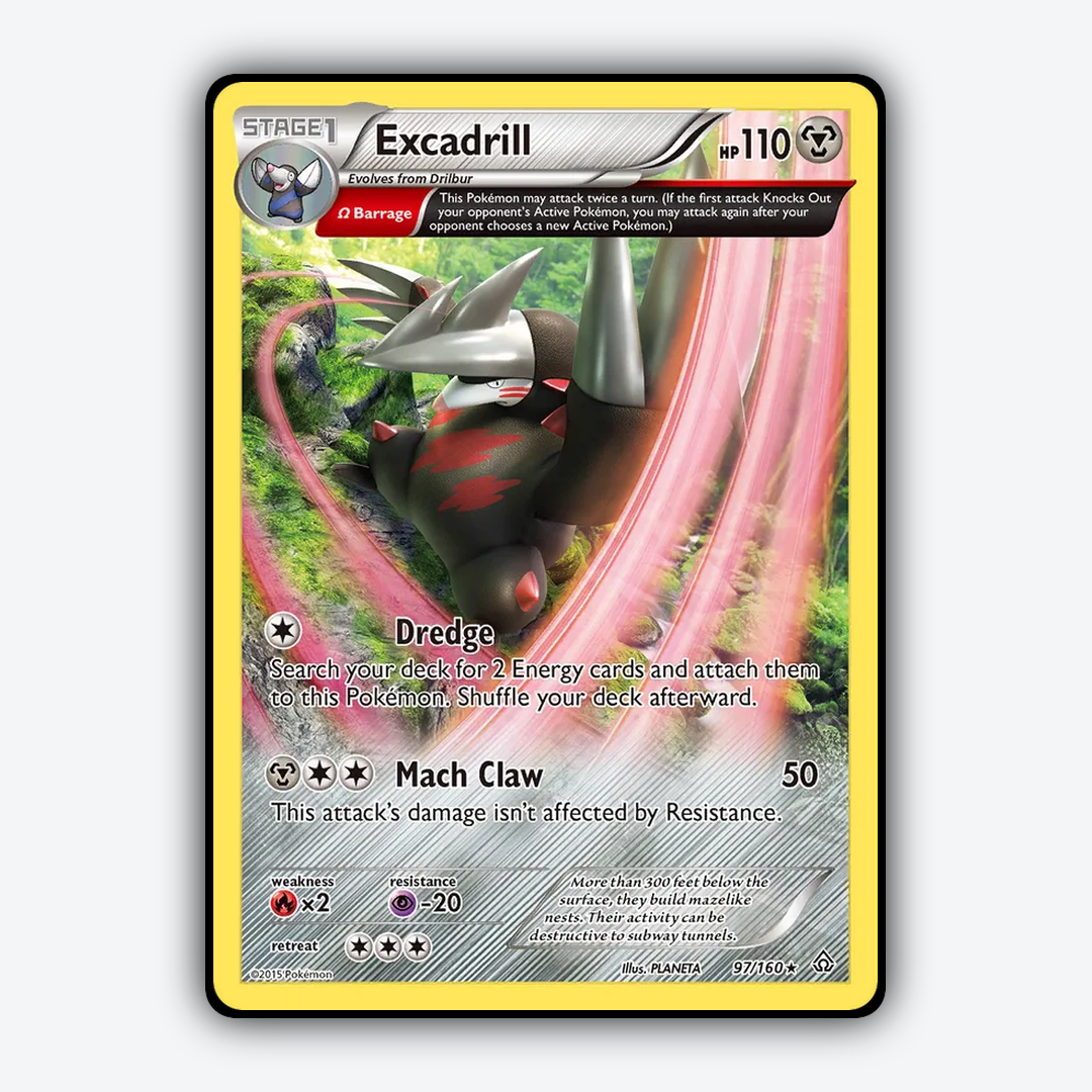 Excadrill 097/160 - Primal Clash Set - Card Rug