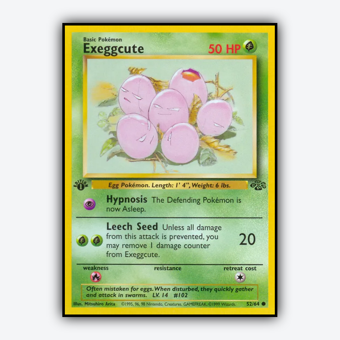 Exeggcute 052/64 - Jungle Set - Card Rug