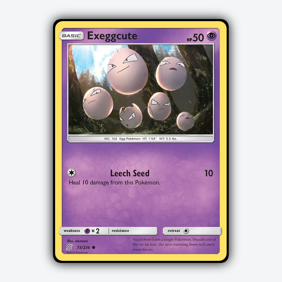 Exeggcute 073/236 - Unified Minds Set - Card Rug