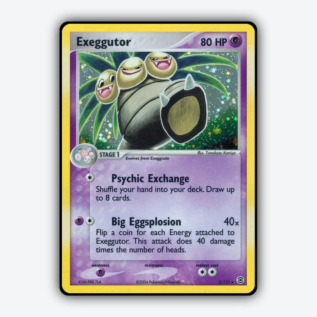 Exeggutor 005/112 - FireRed & LeafGreen Set - Card Rug