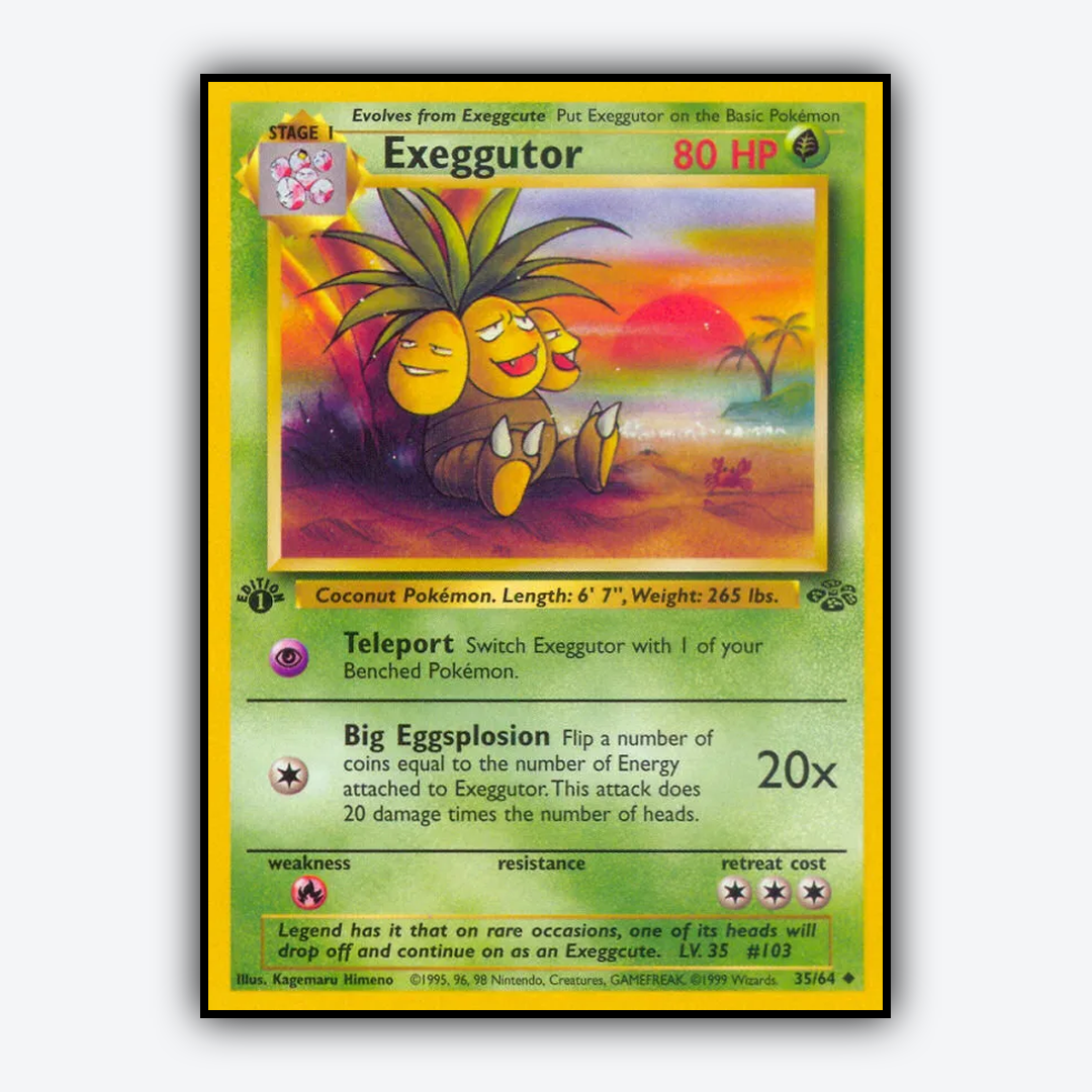 Exeggutor 035/64 - Jungle Set - Card Rug