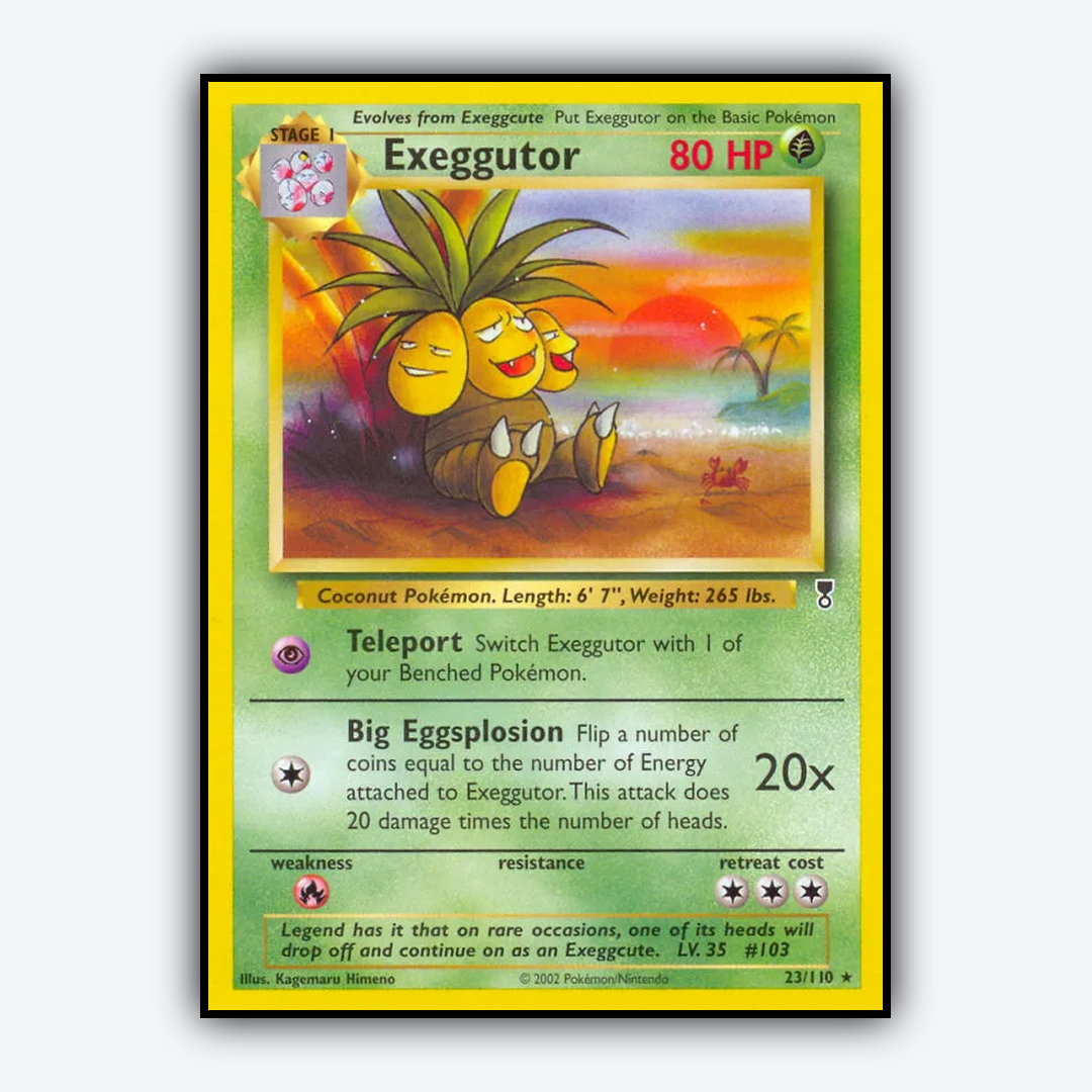 Exeggutor 023/110 - Legendary Collection Set - Card Rug