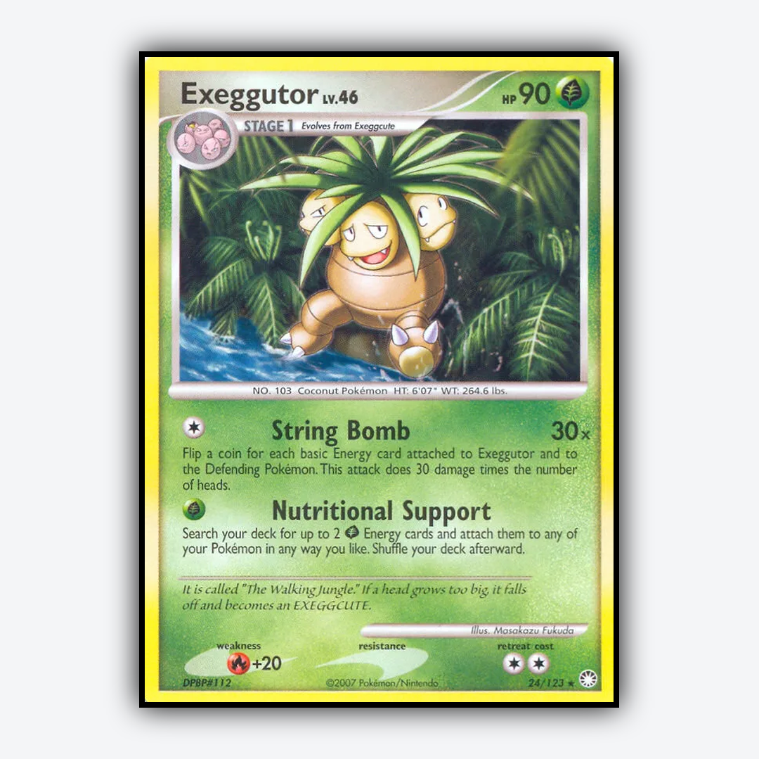 Exeggutor 024/123 - Mysterious Treasures Set - Card Rug