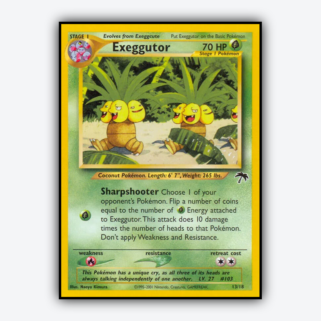 Exeggutor 013/18 - Southern Islands Set - Card Rug