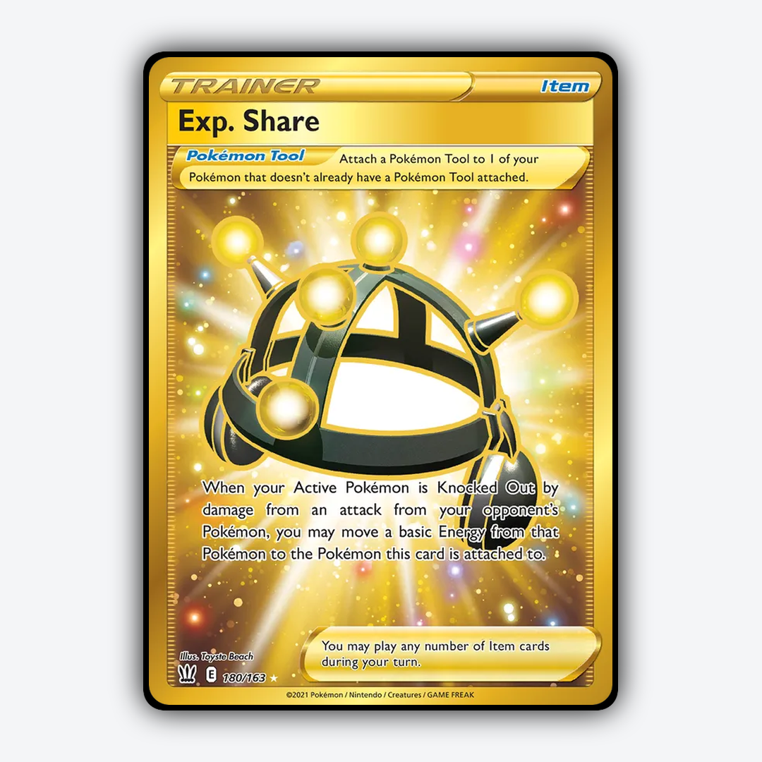 Exp. Share 180/163 - Battle Styles Set - Card Rug