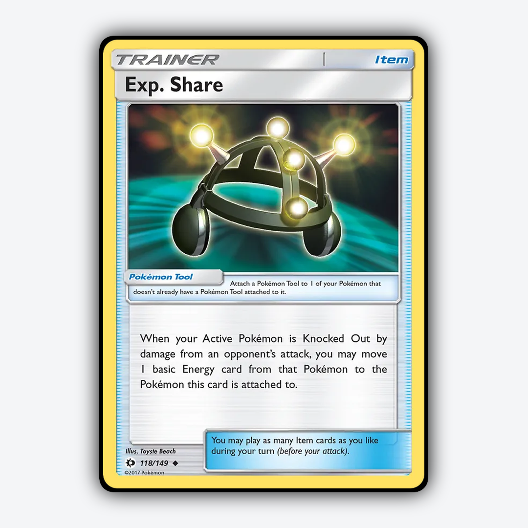 Exp. Share 118/149 - Sun & Moon Set - Card Rug