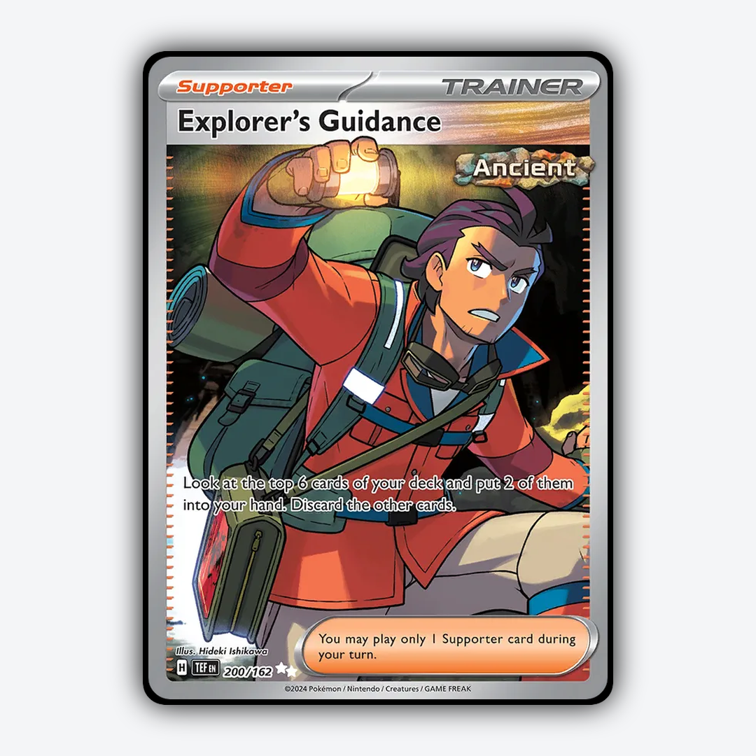 Explorer's Guidance 200/162 - Temporal Forces Set - Card Rug