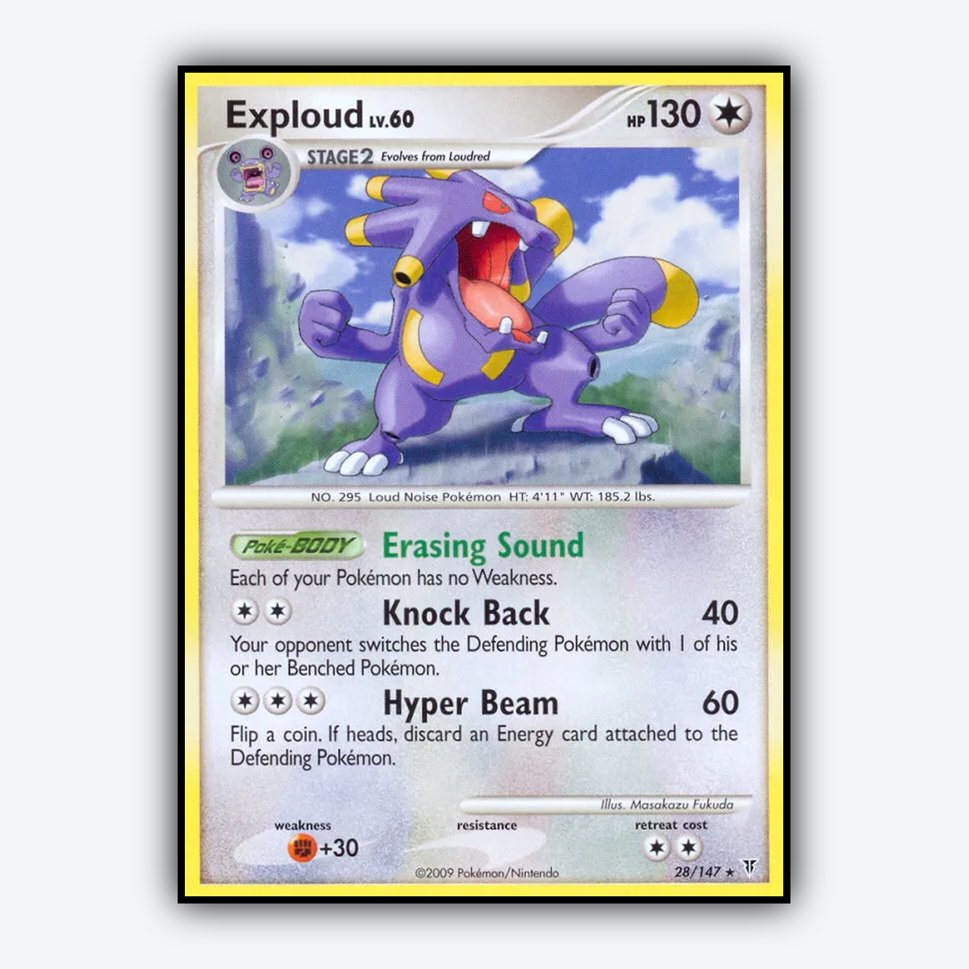 Exploud 028/147 - Supreme Victors Set - Card Rug