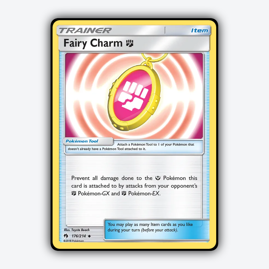 Fairy Charm Fighting 176/214 - Lost Thunder Set - Card Rug