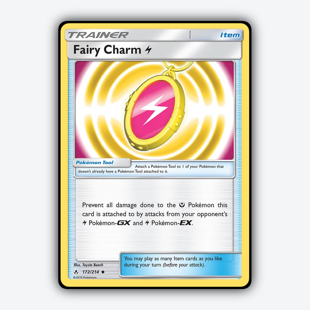 Fairy Charm Lightning 172/214 - Unbroken Bonds Set - Card Rug