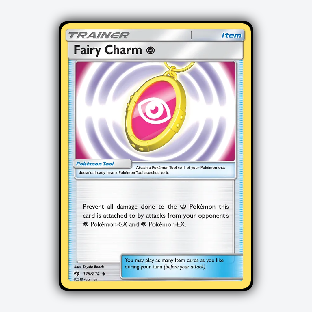 Fairy Charm Psychic 175/214 - Lost Thunder Set - Card Rug