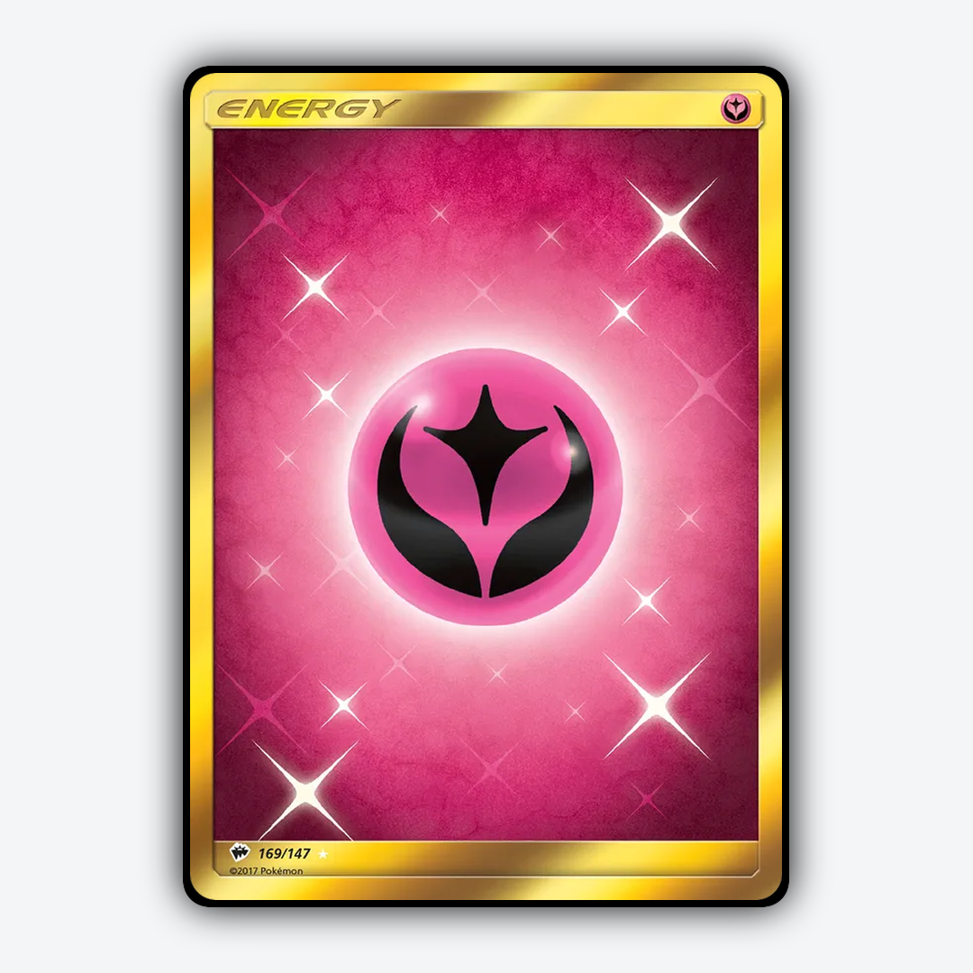 Fairy Energy 169/147 - Burning Shadows Set - Card Rug