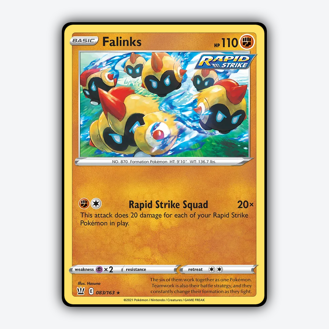 Falinks 083/163 - Battle Styles Set - Card Rug