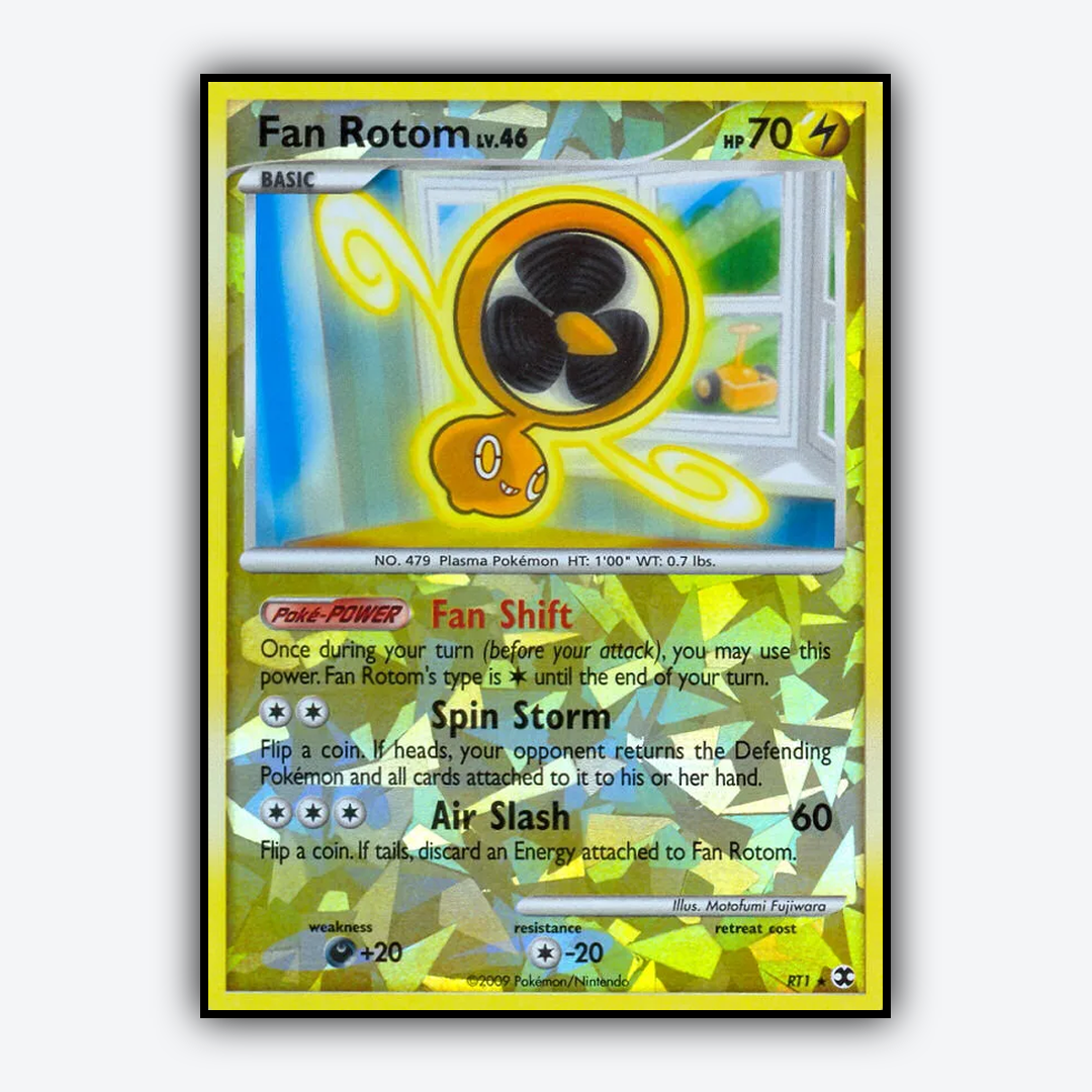 Fan Rotom RT001/111 - RT001/111 Rising Rivals Set - Card Rug