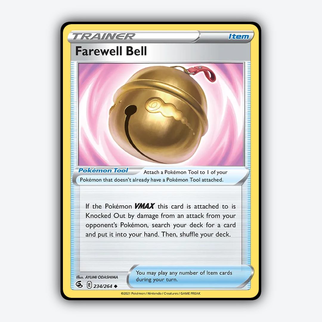 Farewell Bell 234/264 - Fusion Strike Set - Card Rug