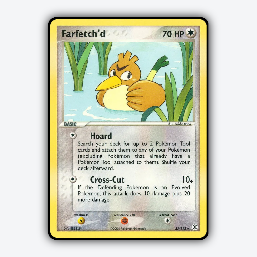 Farfetch'd 023/112 - FireRed & LeafGreen Set - Card Rug