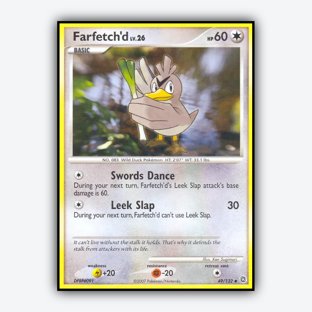Farfetch'd 049/132 - Secret Wonders Set - Card Rug