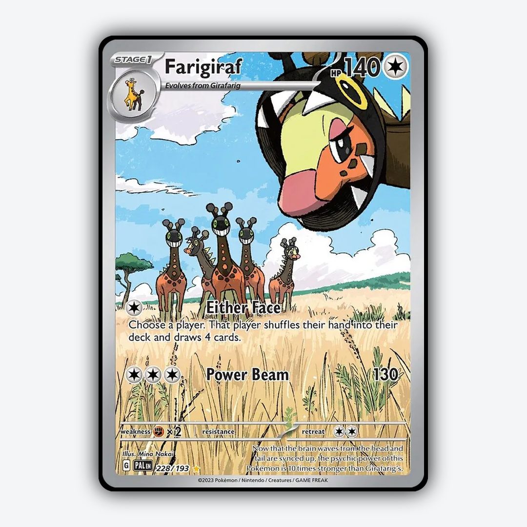 Farigiraf 228/193 - Paldea Evolved Set - Card Rug