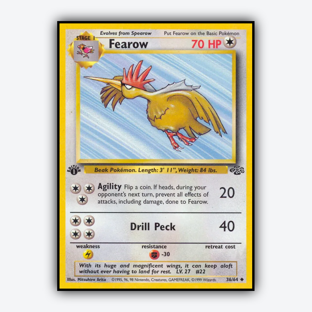 Fearow 036/64 - Jungle Set - Card Rug