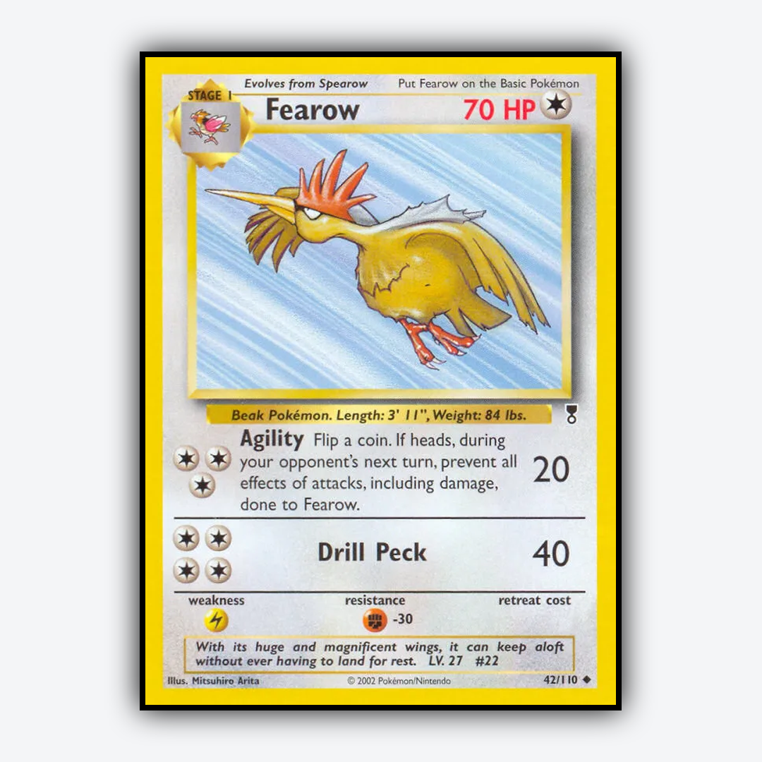 Fearow 042/110 - Legendary Collection Set - Card Rug