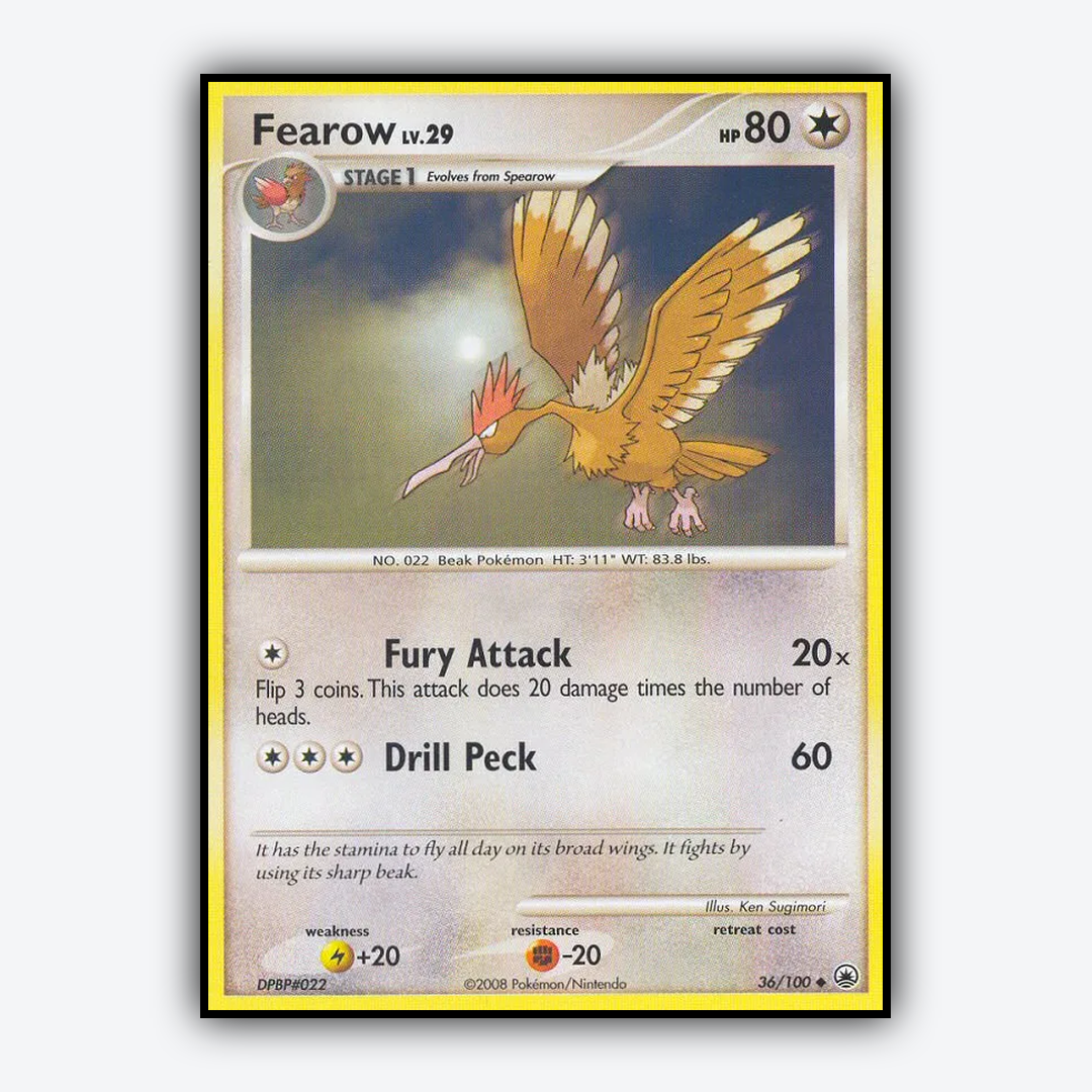 Fearow 036/100 - Majestic Dawn Set - Card Rug
