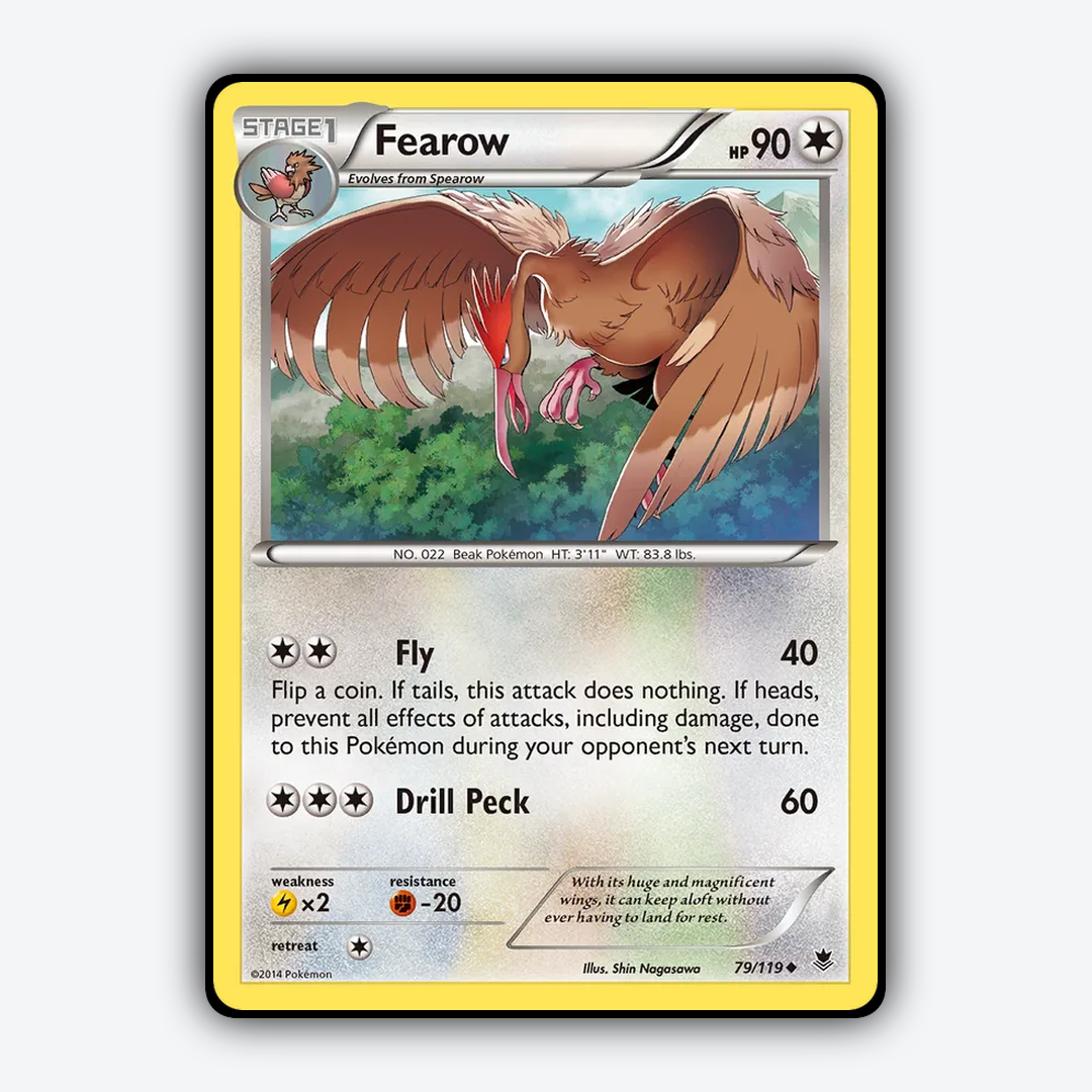 Fearow 079/119 - Phantom Forces Set - Card Rug