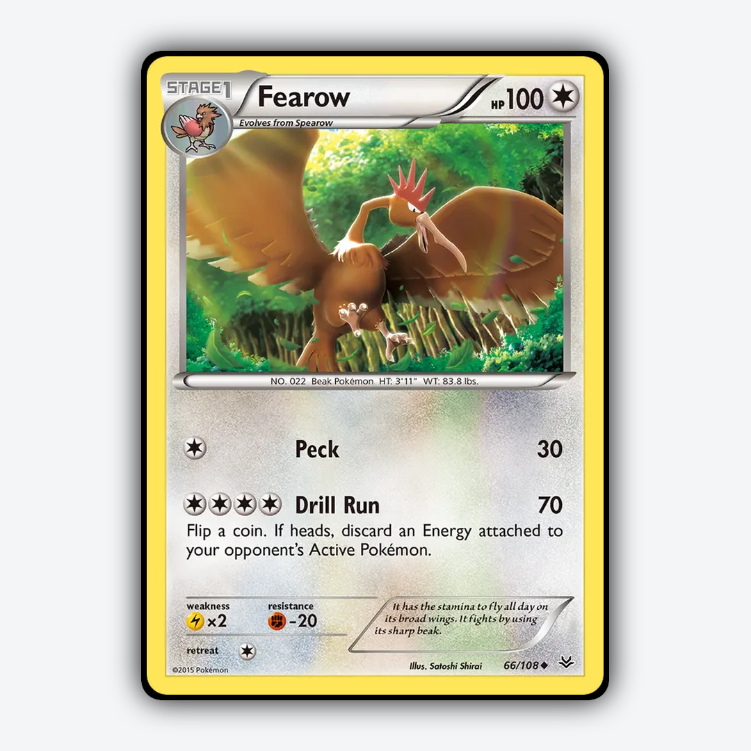 Fearow 066/108 - Roaring Skies Set - Card Rug