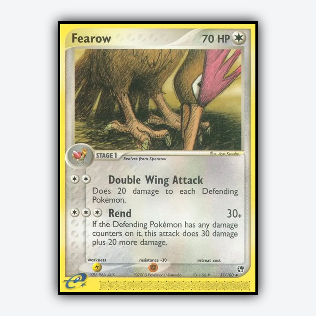 Fearow 037/100 - Sandstorm Set - Card Rug
