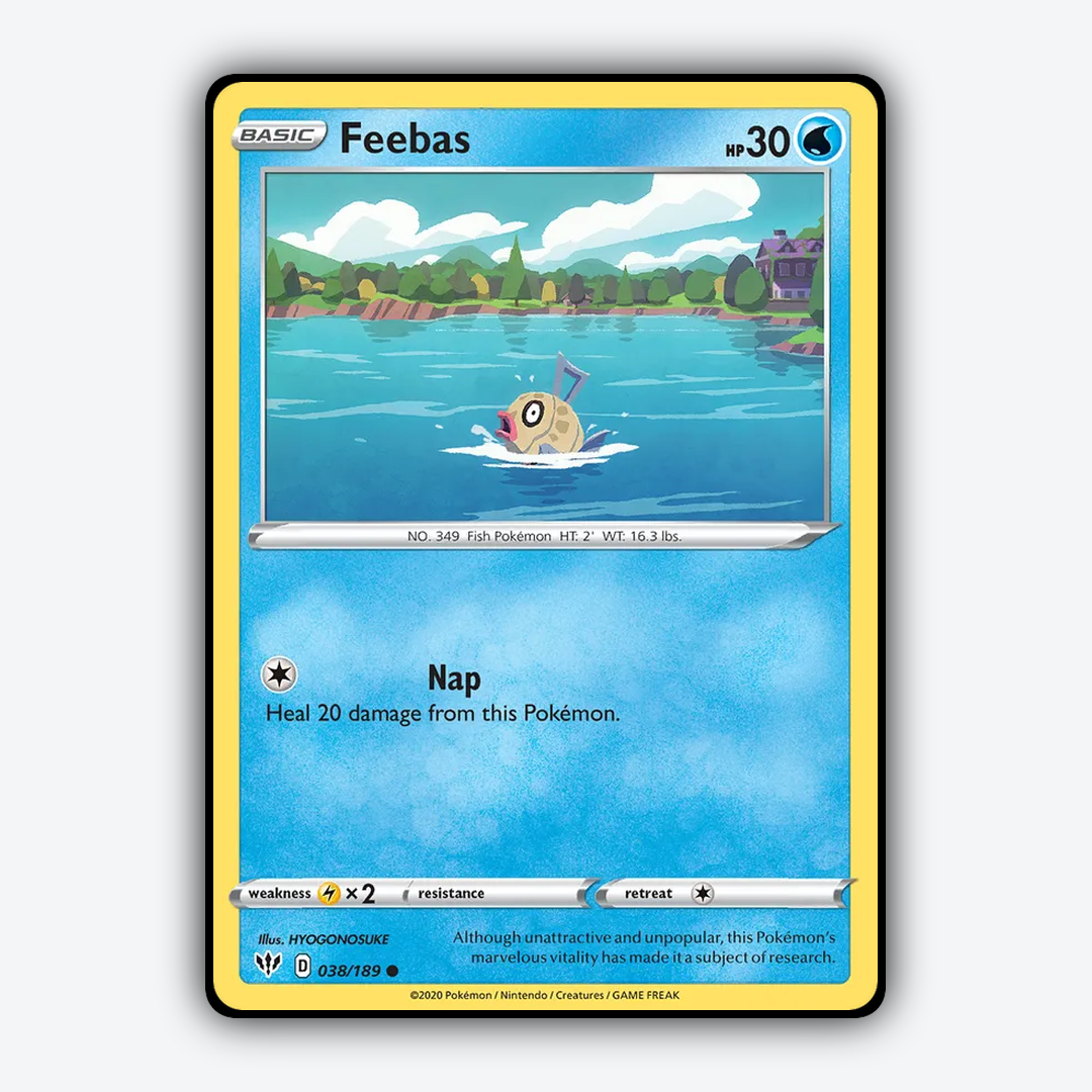 Feebas 038/189 - Darkness Ablaze Set - Card Rug