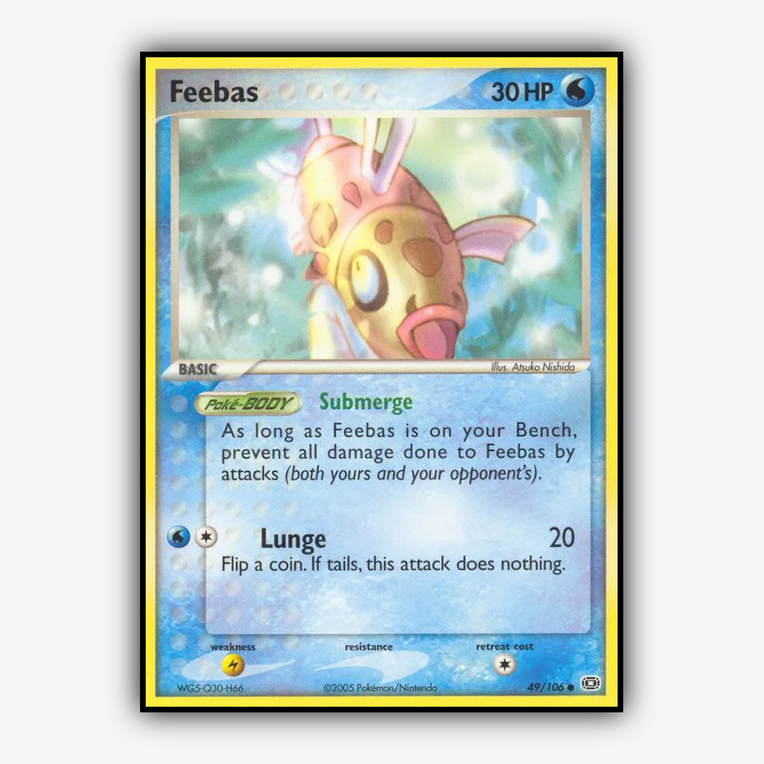 Feebas 049/106 - Emerald Set - Card Rug