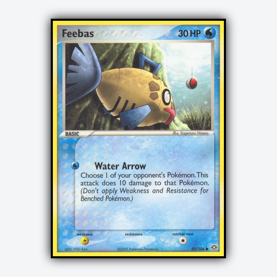Feebas 050/106 - Emerald Set - Card Rug